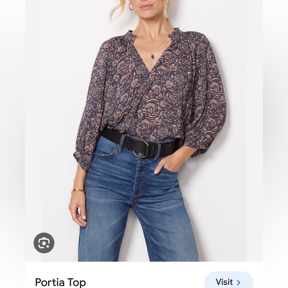 Faherty Portia Top